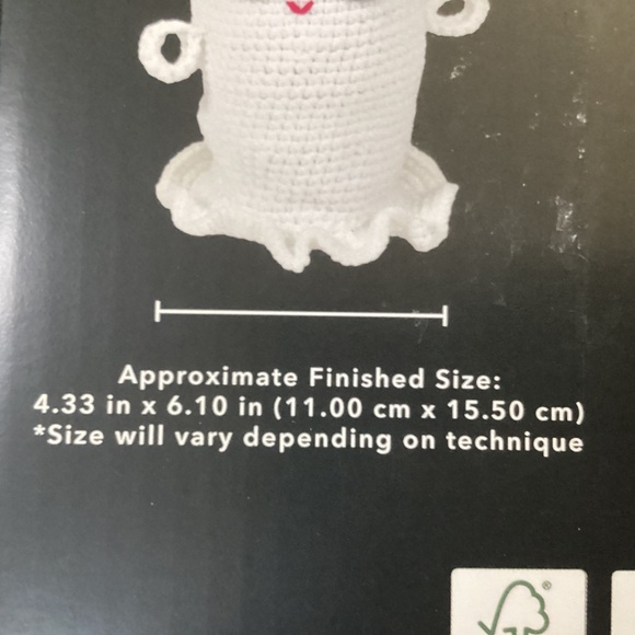 The Halloween Collection Crochet Ghost Craft Kit for Ages 14+ - Picture 8 of 9